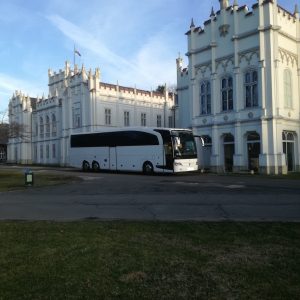 Mercedes Travego luxus autóbisz közvetítés